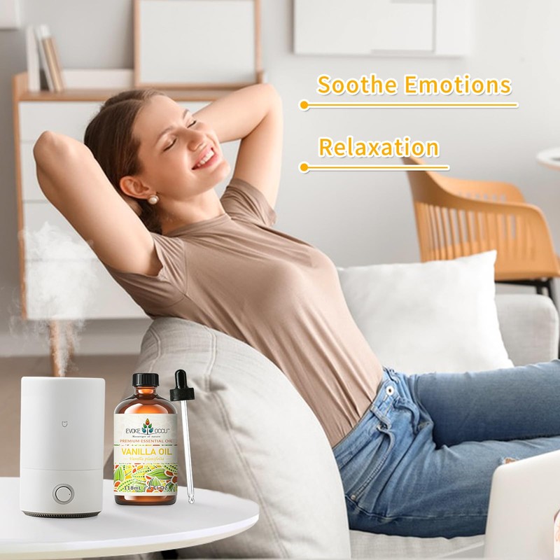 EVOKE OCCU Vanilla Essential Oil for Relaxation in The Home