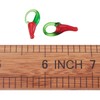 Cheriswelry 50pcs Red Pepper Glass Charms Hot Chilli Dangle Charms