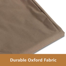 Island Gale Patio Cover with Tie for Island Gale Luxury 2 Person Swing Chair - Premium Heavy Duty Waterproof Outdoor Furniture Protection - Durable Oxford Fabric with Water Resistant PVC lining