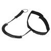 Surfboard Leash PVC Coiled Stand Up Paddle Board Waist Strap