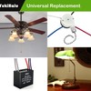 YukiHalu Ceiling Fan Pull Chain Switch 3 Speed 4 Pre-Installed