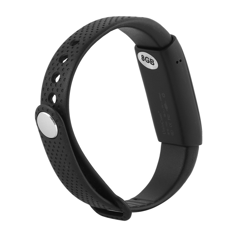 Portable Digital Voice Audio Recorder Smart Sports Bracelet 8G Flash