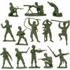 BMC WW2 D-Day Plastic Army Men - 34 American, British,