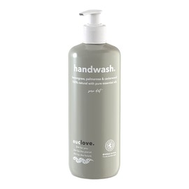 Euclove Natural Hand Wash - Lemongrass, Palmarosa & Cedarwood, 500ml