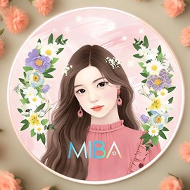 Anjumain Miva Wang Cushion Foundation Season 2 25g, No. 21 Bright Skin, 1 pc. / 미바 왕쿠션 파운데이션 시즌2 25g, 21호화사한 피부, 1개