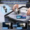 Saker Handheld Car Vacuum Portable Cordless17000PA Mini Vacuums Rechargeable Foldable