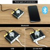 QWORK® Mini Amplifier Bluetooth, Digital Power Amplifier HiFi Stereo Amplifier