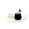 CafePress Theres Mischief Brewing Sticker Oval Car Bumper Sticker