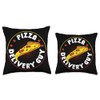 Pizza Delivery Guy Funny Fast Food Lover Gift Throw Pillow