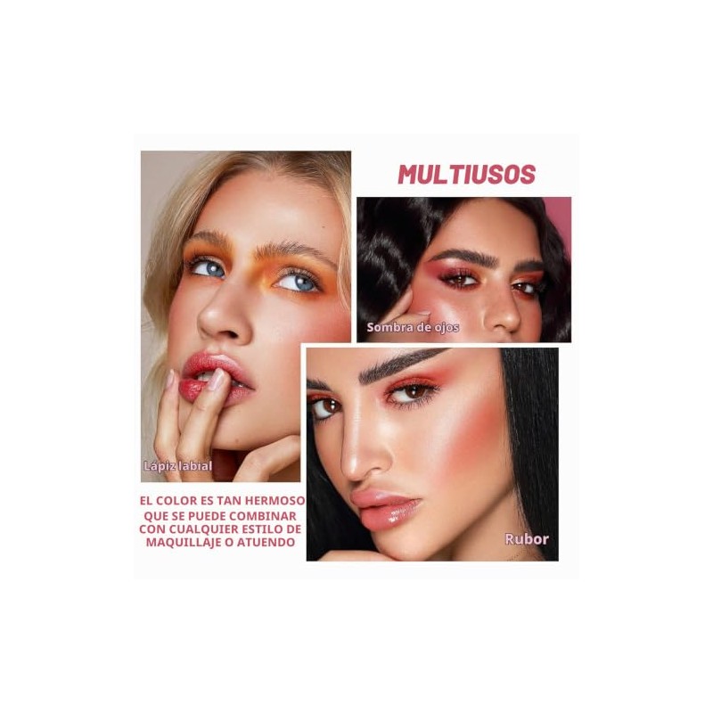 Set de 4 Brillos de Labios Hidratantes Nude, Gloss Líquido