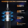 3.7V Mini Electric Screwdriver,Cordless Precision Screwdriver Set,50 in1 Magnetic Bits,Small