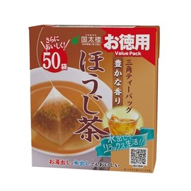 Kokutaro Value Value Rich Scented Hojicha Triangle Tea Bag 50P