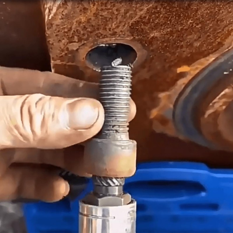 dophee 25Pcs Screw Extractor Set, Hex Head Left Hand Multi-Spline