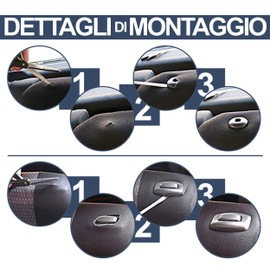 Auto Accessori Lupex - Universal Car Seat Covers LS05 | Colour Red | Set Front and Rear | Polyester | No Suv