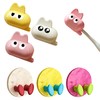 Cute Toothbrush Cover Protector with Toothbrush Holder Set of 6