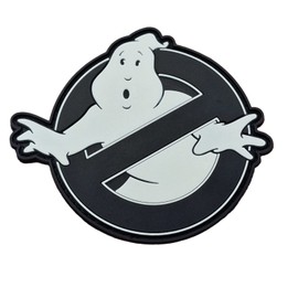 Glow in the Dark Ghostbusters No Ghost Cosplay Movie PVC Patch