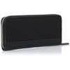 Kensho Abe Liv Series Long Wallet Zip Around Bill Holder,