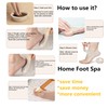 2-in-1 Foot File Callus Remover Set, Stainless Steel Foot Scrubber