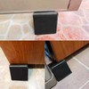 Heavy Rubber Duty Door Stopper Holder,6cm Big High Stop Wedge