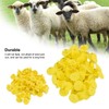 100PCS Animal Round Ear Tags Easy to Distinguish and Use