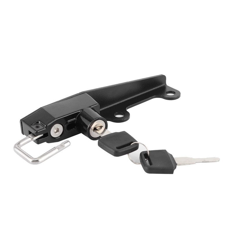 Motorcycle Anti-Theft Helmet Lock Stainless Steel W/2 Keys Fit for