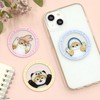 Gourmandies mofusand MagSafe Compatible Metal Sticker Panda - MOFU-89B