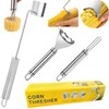 Corn Peeler 3PCS Stainless Steel Corn Peeler,Stripper Tool and Corn