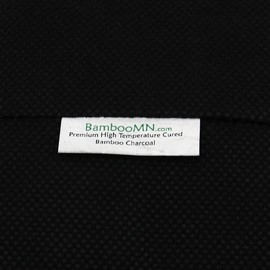 BambooMN Activated Moso Bamboo Charcoal Air Purifier Deodorizer Freshener Odor Absorber Purifier Bags, Black - 5 Bags, 250 grams Per Bags