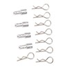 4Pcs RC Body Post Mount Stable High Strength Silver Rugged