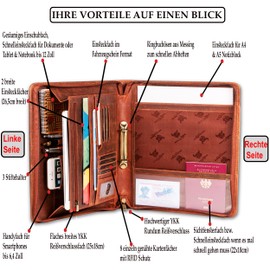 Matador Leather Document Folder F-786