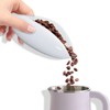 YAFIYGI Coffee Dosing Cup Ceramic Coffee Beans Dosing Cup White