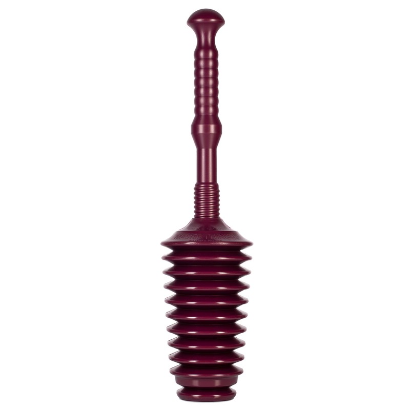 Master Plunger MP500-B Heavy Duty Bathroom Toilet Plunger Kit with