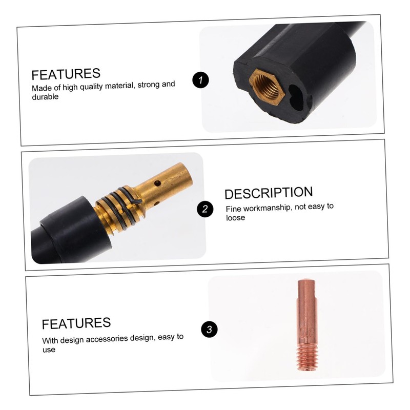 DOITOOL Complete -Piece Welding Kit Mig Welder Tip Torch Kit