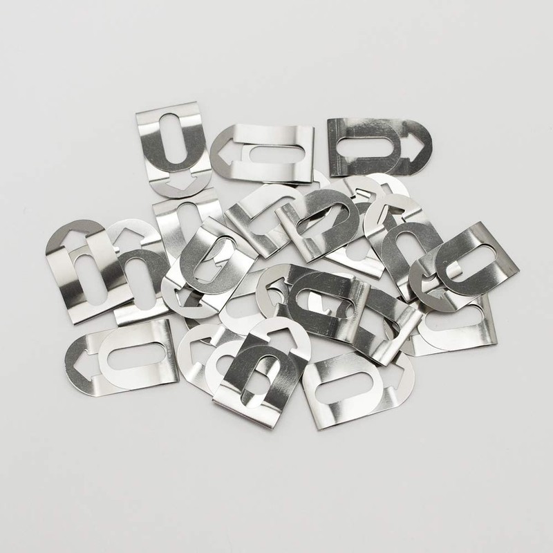 Tokin 5C-20S 5-Piece Clip, Silver, Pack of 20