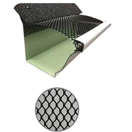 (100 feet) Kwik-Fit Gutter Leaf Guard for 6" K-Style Gutters Small Hole 25 Panels x 4.00" Each