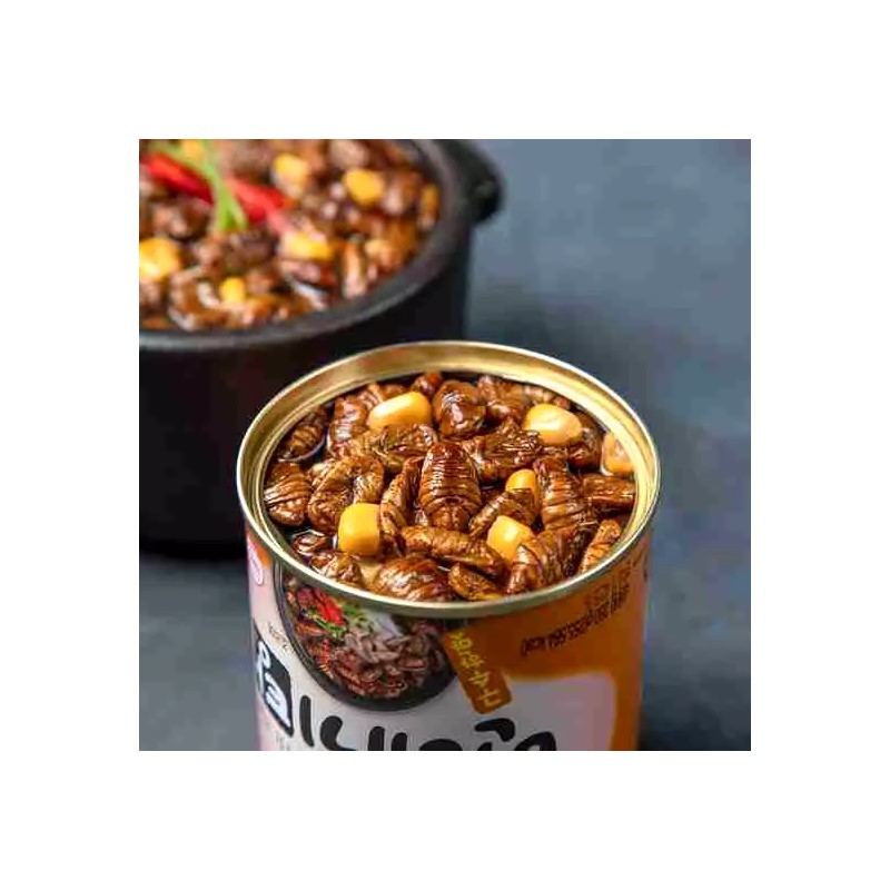 Yoodong Korean Silkworm Canned Pupa In Soybean Paste Sauce Yudong