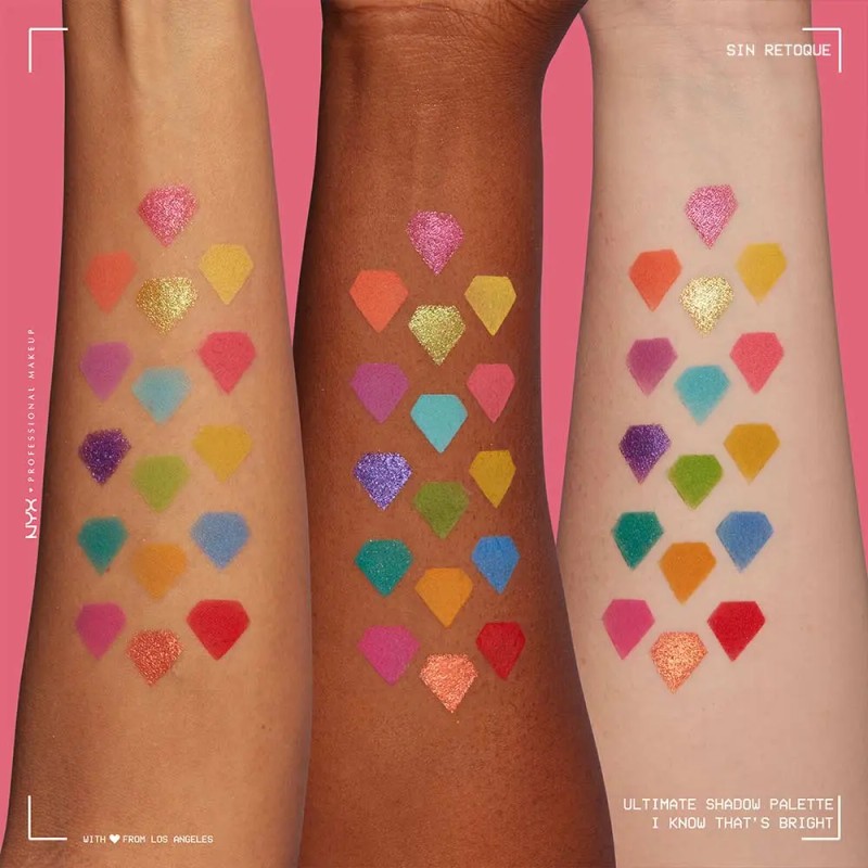 NYX Professional Makeup Ultimate paleta de sombras para ojos color