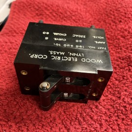 WOOD/P&B CIRCUT BREAKER 195-230-101 30 AMP 2 POLE NOS