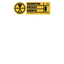 Assorted Crisis Events #1D Image Comics (2025) Blank Exclusive Variant cover