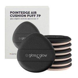 glossnglow 포인트엣지 에어쿠션 퍼프 7P GlossNGlow Point Edge Air Cushion Puff 7P