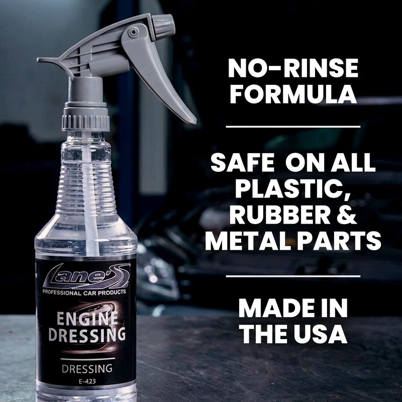 LANE'S Engine Dressing | Professional Engine Bay Cleaner and Protector