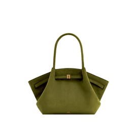 JW PEI Women's Hana Medium Faux Suede Tote Bag - Dark Olive