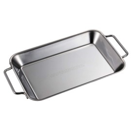 Captain Stag UG-1568 Steel Plate Grill Plate Stainless Steel B6 Size [Compatible with UG-34/43/44 Kamado Smart Grill B6] [UG-42 Kamado Smart Grill B5 / UG-47V Type Smart Grill Mini / Half Size]