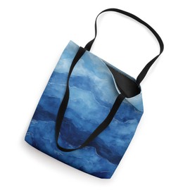 Ocean Watercolor Gradient Tote Bag