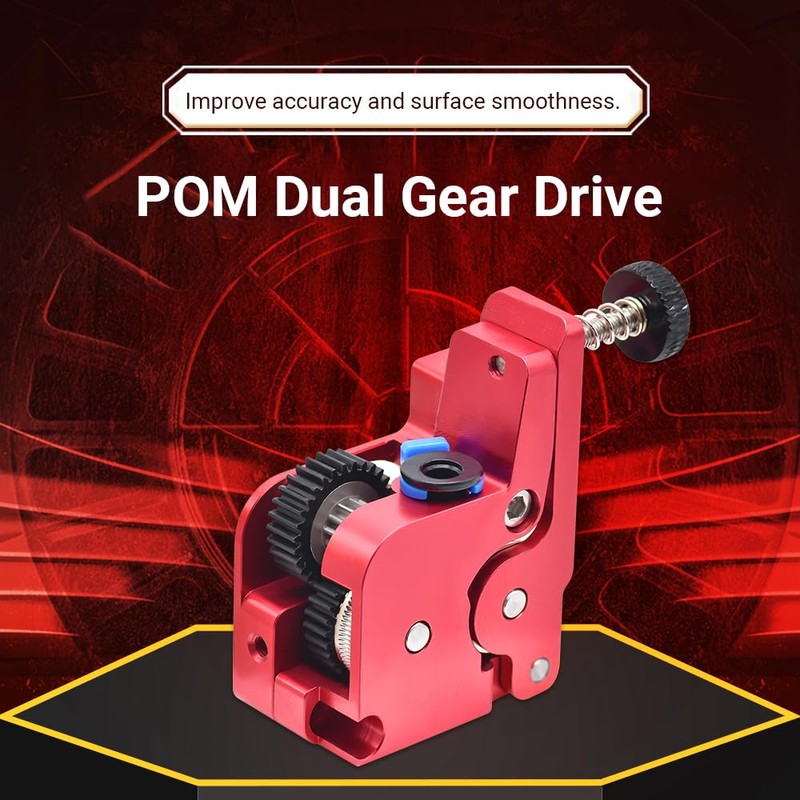 Upgraded K1 Extruder Full Metal 1.75mm Filament No Motor Extrusion
