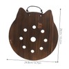 CIYODO 1Pc Hanging Plants Board Durable Wooden Wall Planter for
