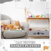 Zopeal 55 Pcs Large Cat Box Toy Set, Storage Basket