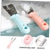 CAXUSD 3pcs Stainless Steel Ice Removal Scoop Compact Deicing Shovel