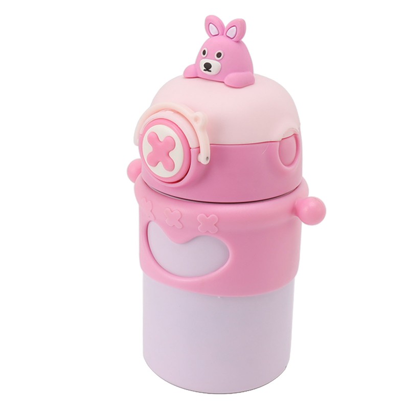 Water Bottle Portable Large Capacity Stainless Steel Vacuum Cup Outdoors