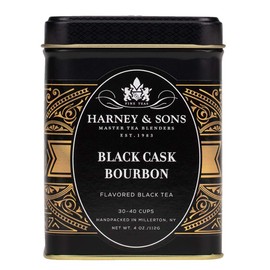 Harney & Sons Black Cask Bourbon 4 ounce loose tea in tin
